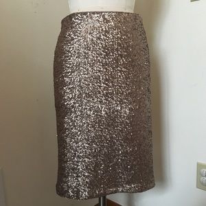 Ann Taylor sequin skirt NWT!